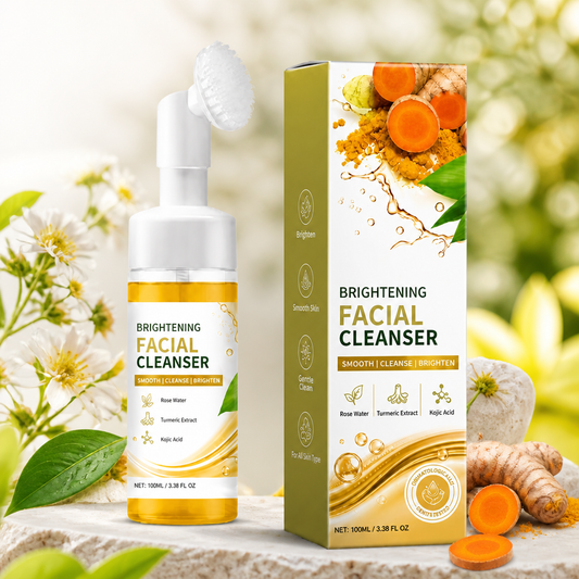 Turmeric & Kojic Acid Facial Cleanser – Deep Cleansing Brightening Foam