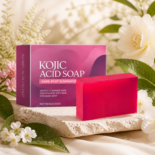 Kojic Acid Brightening Cleansing Soap – Smooth & Even-Looking Skin
