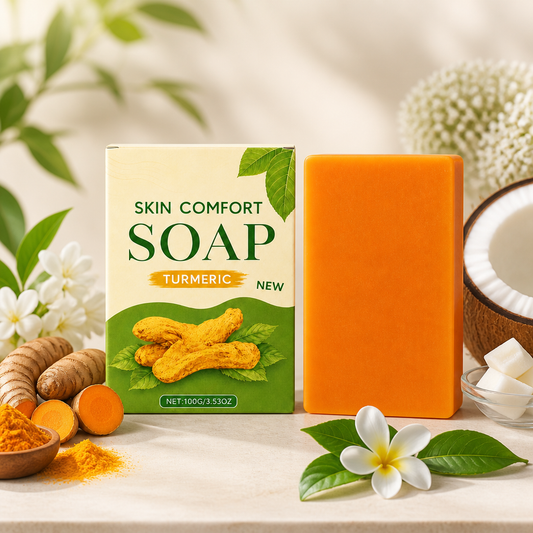 Turmeric & Shea Cleansing Bar – Nourishing Formula for Soft, Fresh Skin