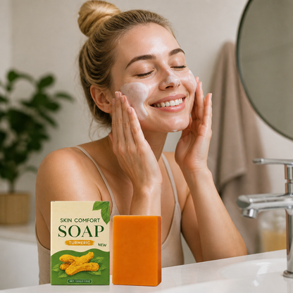 Turmeric & Shea Cleansing Bar – Nourishing Formula for Soft, Fresh Skin