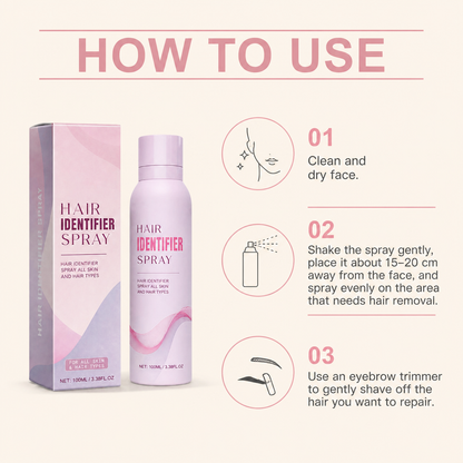 Hair Visibility Spray – Clearer Precision for Smooth Facial Hair Removal