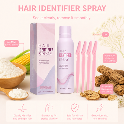 Hair Visibility Spray – Clearer Precision for Smooth Facial Hair Removal