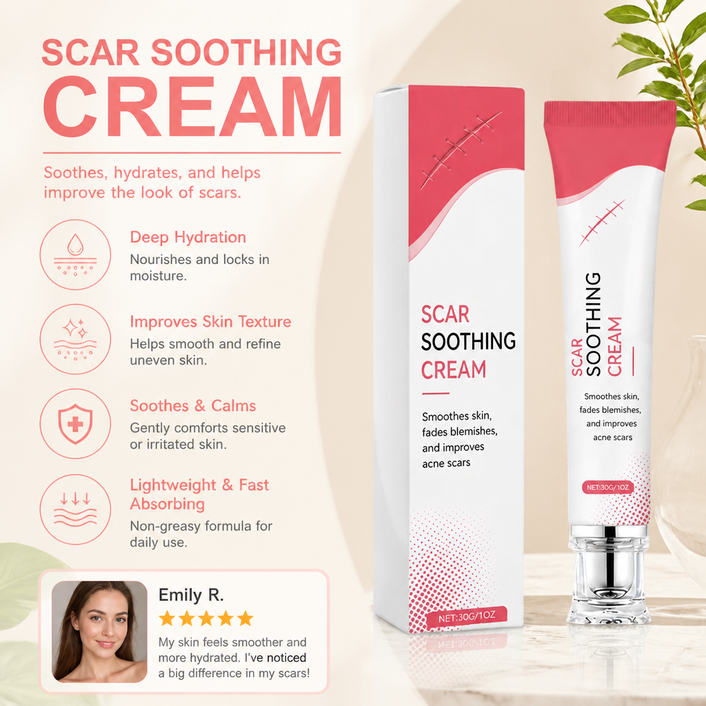 Scar Care Cream – Hydrating Formula for Smoother-Looking Skin