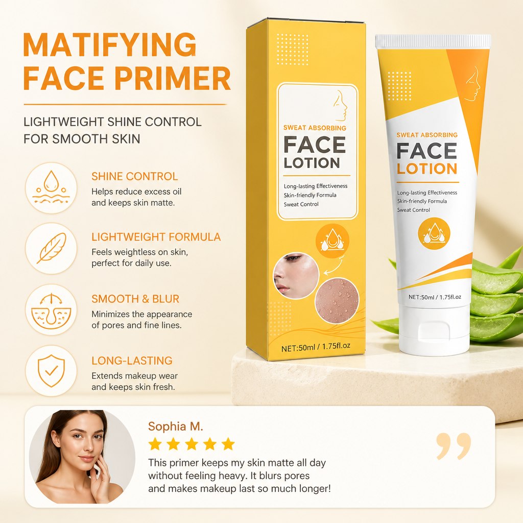Mattifying Face Primer – Lightweight Shine Control for Smooth Skin
