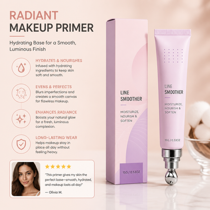 Radiant Makeup Primer – Hydrating Base for a Smooth, Luminous Finish