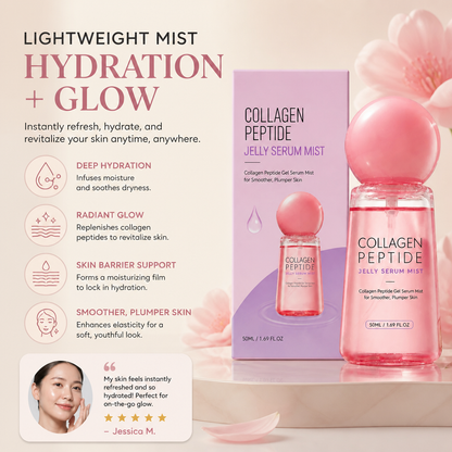 Collagen Peptide Mist – Lightweight Hydration for Smooth, Radiant Skin