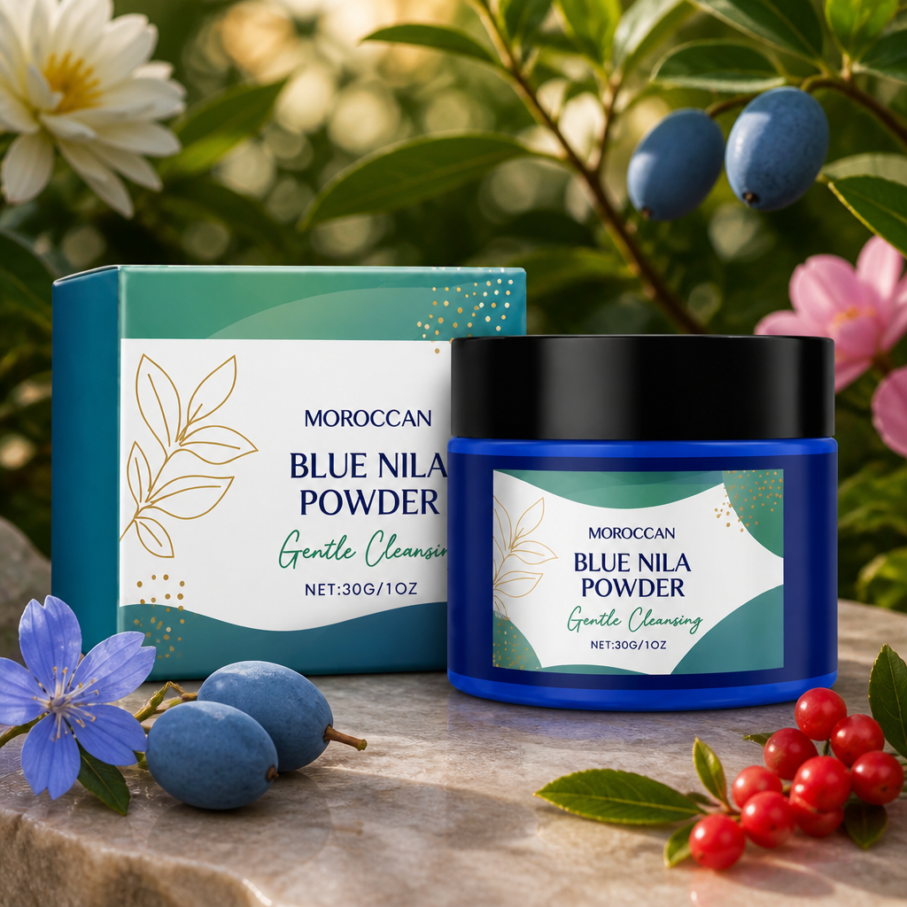 Blue Collagen Clay Mask – Deep Cleansing & Brightening Skincare Treatment