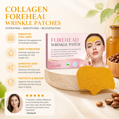 Collagen Forehead Wrinkle Patches – Hydrating Smoothing Care