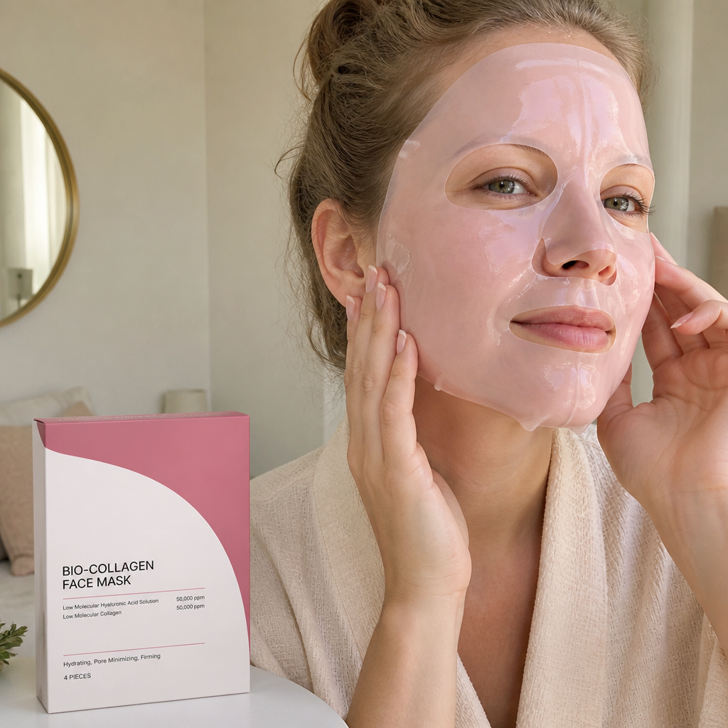 Bio-Collagen Face Mask – Deep Hydration for Smooth, Firm-Looking Skin