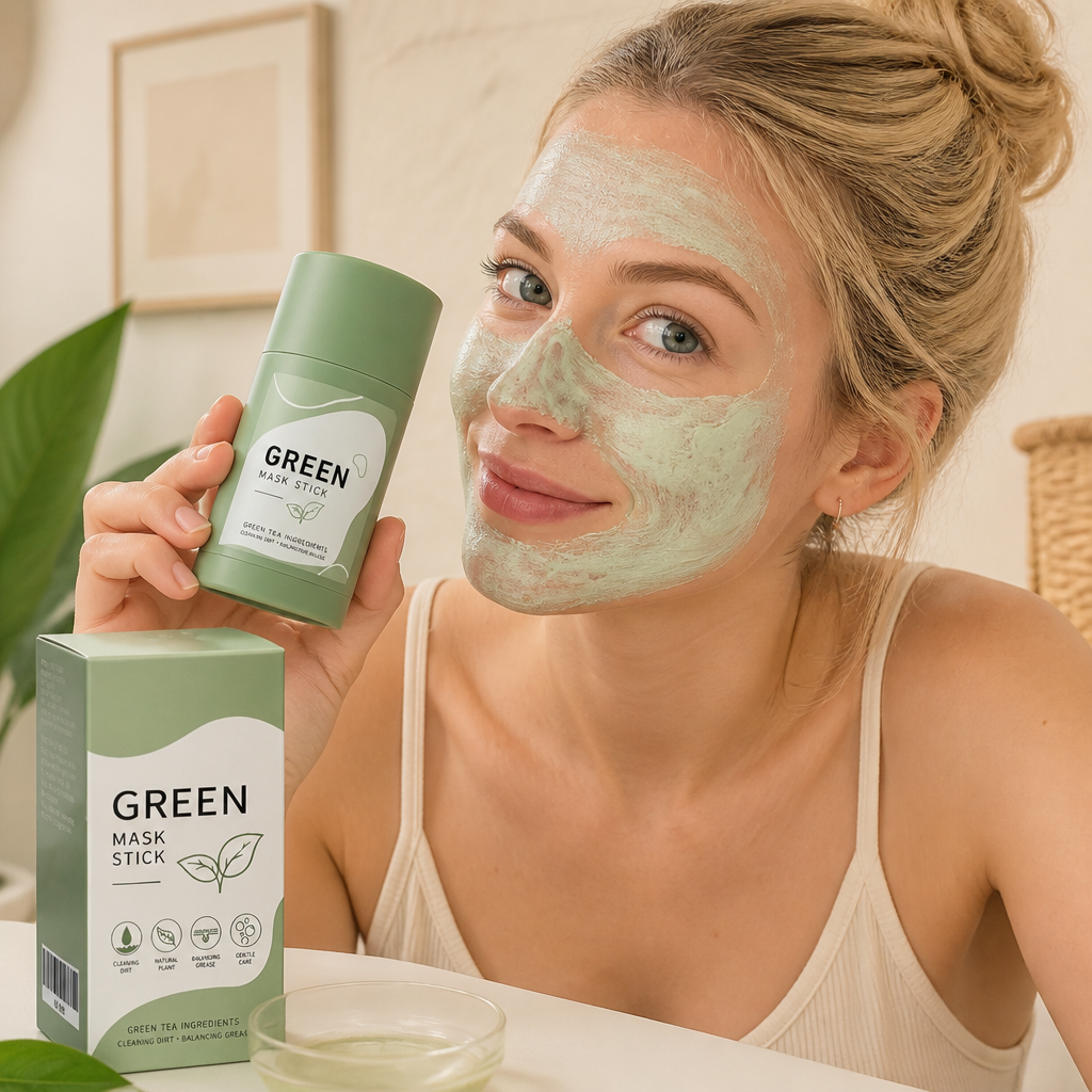 Green Tea Mask Stick – Deep Cleansing for Fresh, Balanced Skin