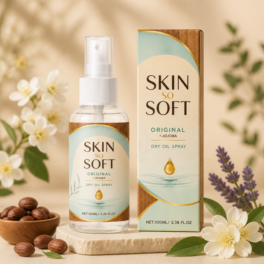 Jojoba Dry Oil Body Spray – Lightweight Hydration for Silky Smooth Skin