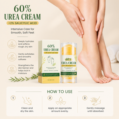60% Urea Foot Cream – Intensive Care for Smooth, Soft Feet