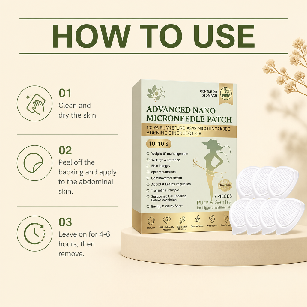 Herbal Slimming Body Patch – Comfortable Daily Support for Wellness Goals