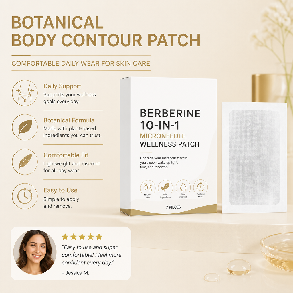 Botanical Body Contour Patch – Comfortable Daily Wear for Skin Care
