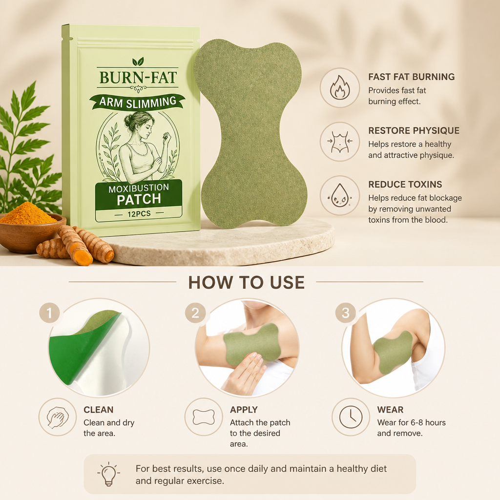 Turmeric Body Contour Patches – Comfortable Daily Support for Smoother Skin