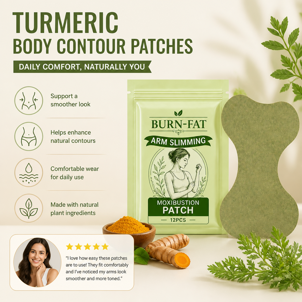 Turmeric Body Contour Patches – Comfortable Daily Support for Smoother Skin
