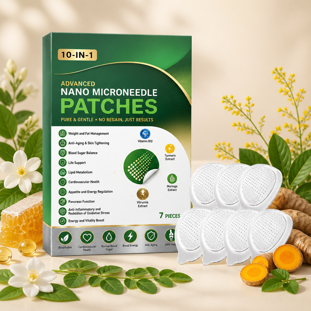 Herbal Microneedle Body Patches – Comfortable Daily Wear for Wellness