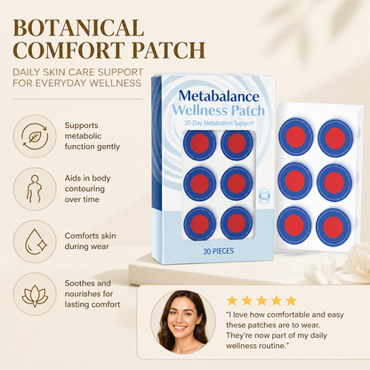 Botanical Comfort Patch – Daily Skin Care Support for Everyday Wellness