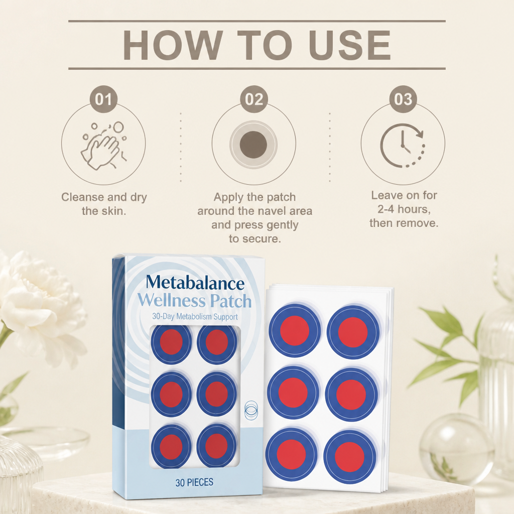 Botanical Comfort Patch – Daily Skin Care Support for Everyday Wellness