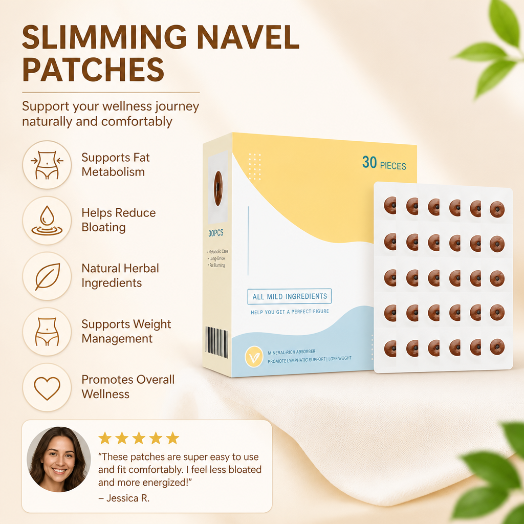 Slimming Navel Patches – Comfortable Daily Wear for Wellness Support