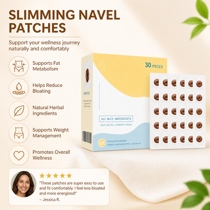 Slimming Navel Patches – Comfortable Daily Wear for Wellness Support