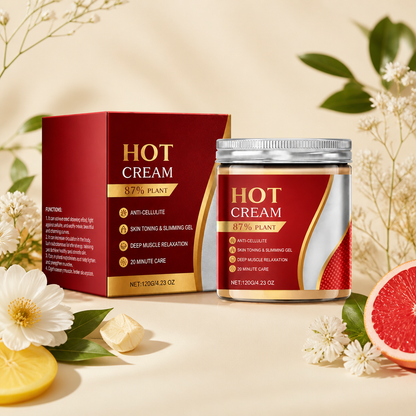 Warming Body Massage Cream for Hydrated, Smooth-Looking Skin
