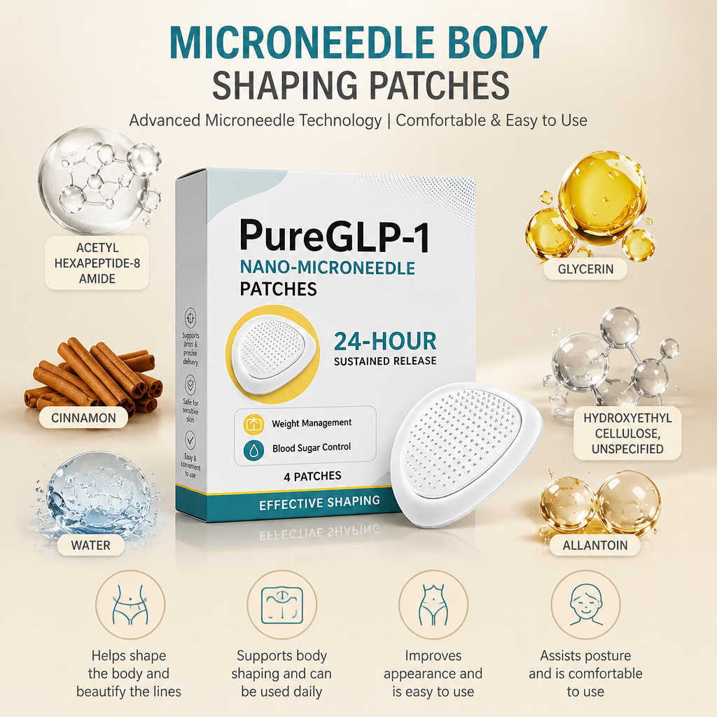 Microneedle Body Contour Patches – Comfortable Daily Skin Care Support