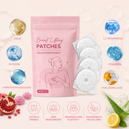 Collagen & Hyaluronic Chest Care Patches for Firmer, Hydrated Skin