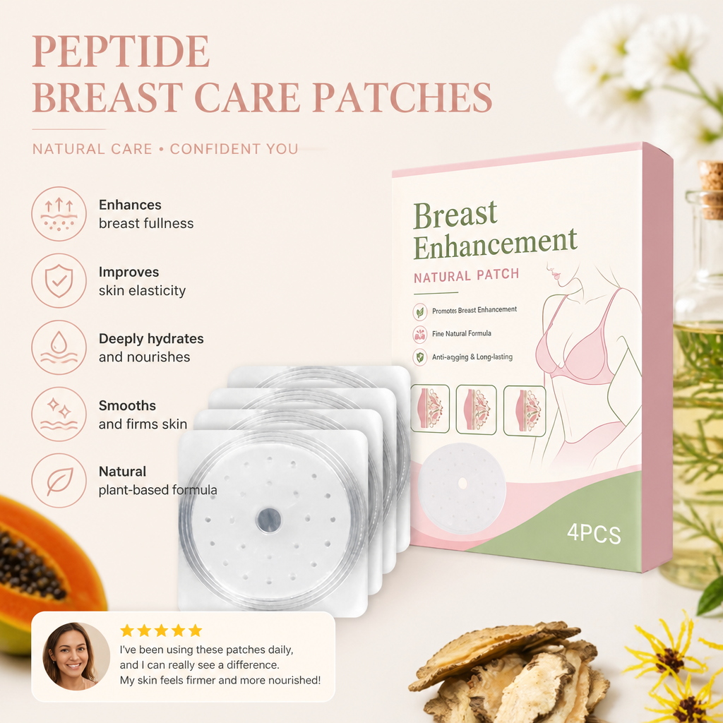 Peptide Breast Care Patches for Smooth, Hydrated Skin