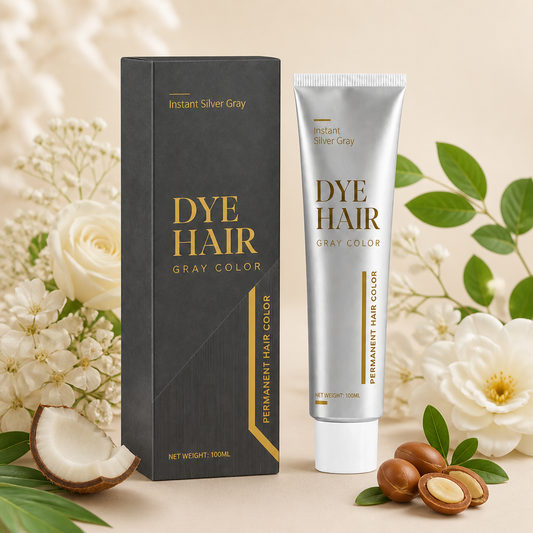 Silver Blonde Hair Dye Cream – Long-Lasting Cool Tone Color Treatment