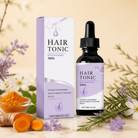 Turmeric & Rosemary Scalp Care Oil – Nourishing Hair Treatment Formula