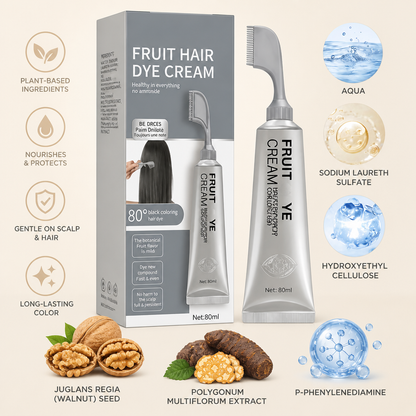 Gentle Botanical Hair Dye – Natural-Looking Color With Nourishing Care