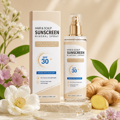 Ginger Scalp Care Spray – Refreshing Botanical Hair Nourishment Formula