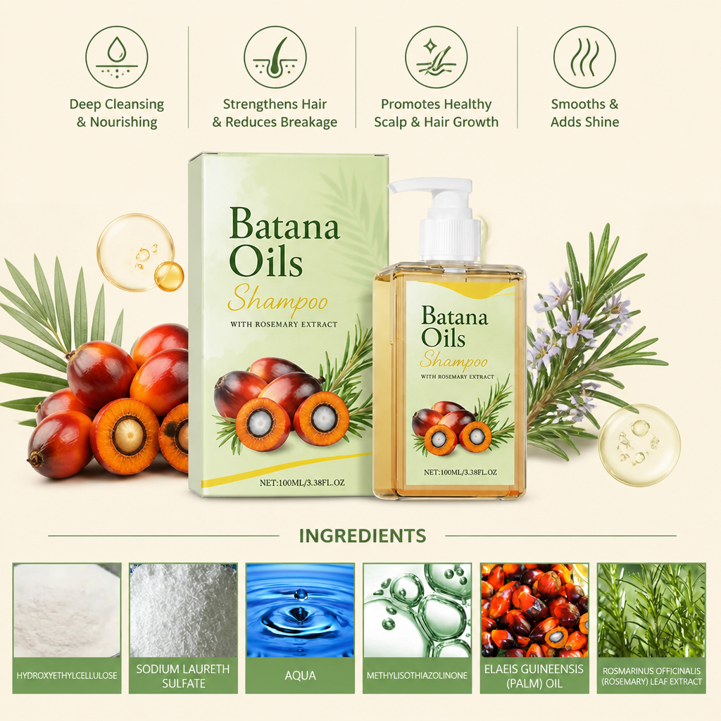 Rosemary Deep Cleansing Shampoo – Nourishing Formula For Smooth Hair