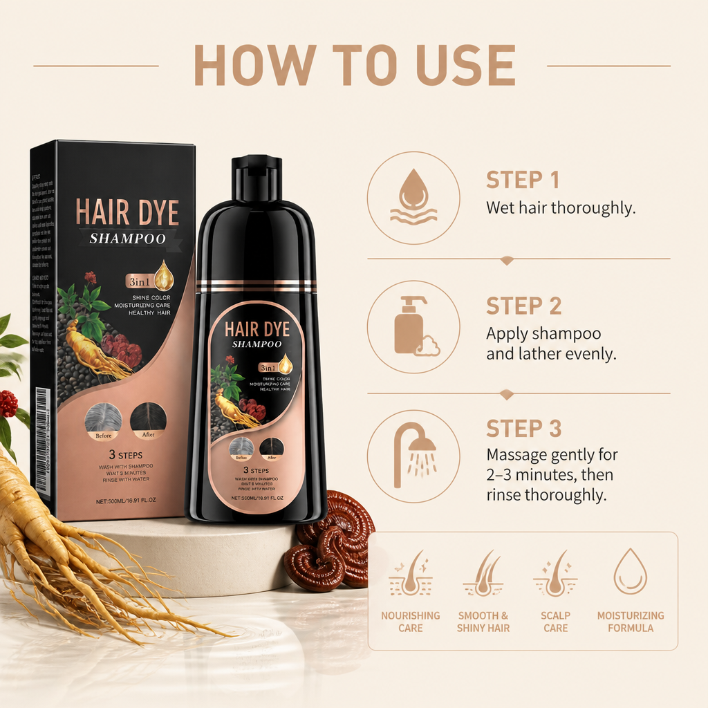 Botanical Scalp Care Shampoo – Nourishing Formula For Smooth, Healthy-Looking Hair