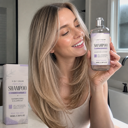 3-in-1 Color Depositing Shampoo – Cleansing Hair Color Care Formula