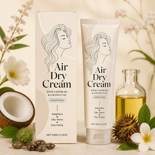 Air Dry Hair Cream – Lightweight Nourishing Styling For Soft Waves