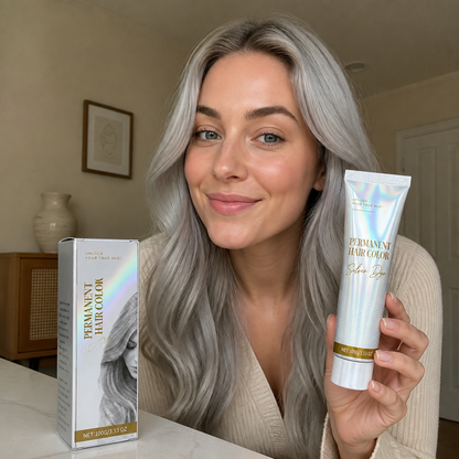 Long-Lasting Gray Hair Dye – Nourishing Color Formula For Smooth Hair
