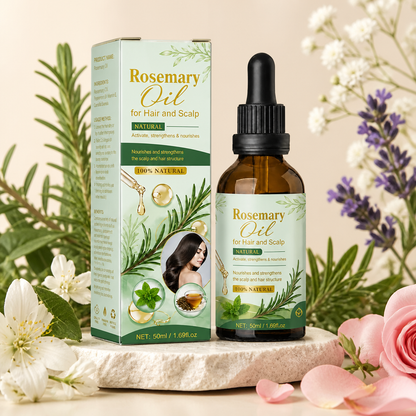 Rosemary & Botanical Hair Growth Essence – Nourishing Scalp Care Oil