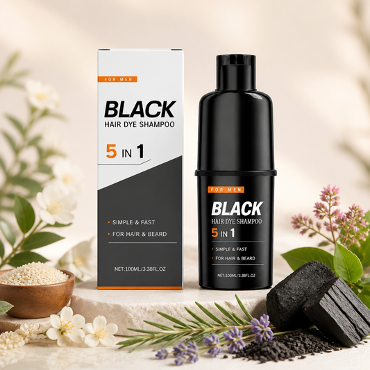 Black Hair Dye Shampoo – Easy Color Care For Natural-Looking Dark Hair