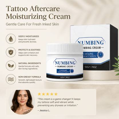 Tattoo Aftercare Moisturizing Cream – Gentle Care For Fresh Inked Skin