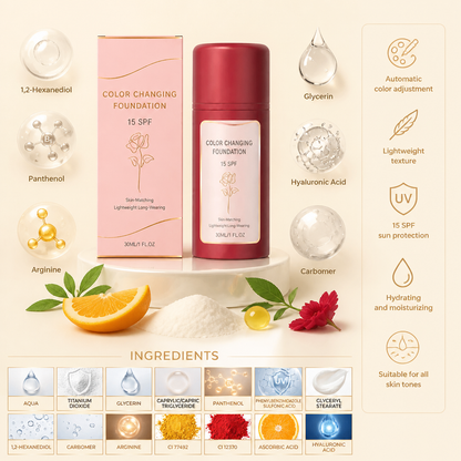 Color Adapting Foundation – Lightweight Coverage With Hydrating Finish