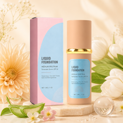Hydrating Face Foundation – Lightweight Coverage With Natural Glow