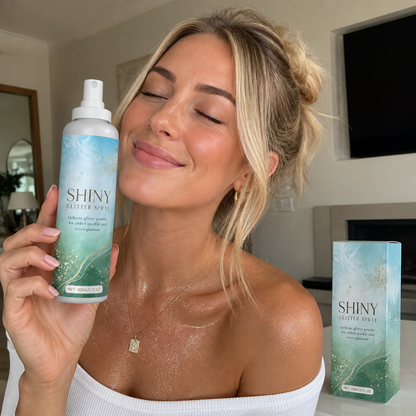 Shiny Glitter Spray – Sparkling Body And Hair Highlight Mist