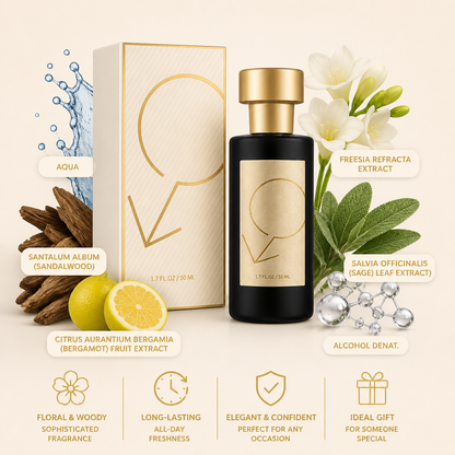 Luxury Floral Woody Perfume – Elegant Long-Lasting Scent Experience