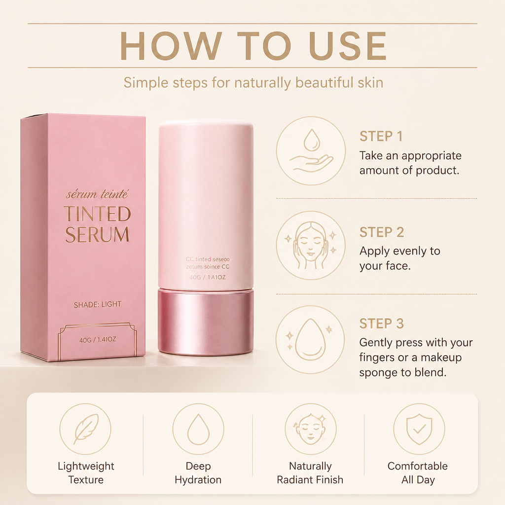 Tinted Serum – Lightweight Coverage For A Smooth Natural Glow
