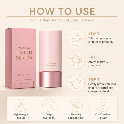 Tinted Serum – Lightweight Coverage For A Smooth Natural Glow