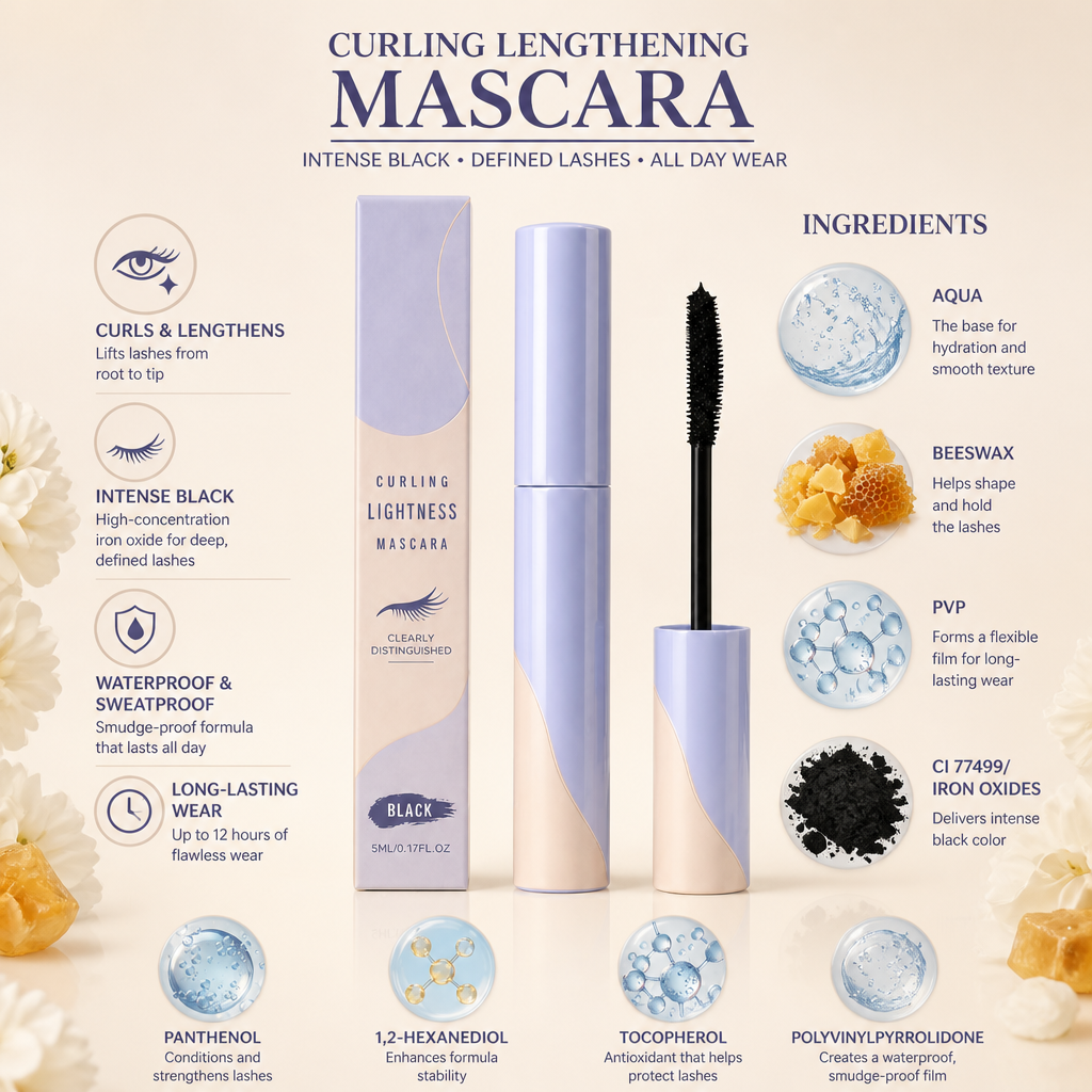 Curling Lengthening Mascara – Intense Black Lash Definition