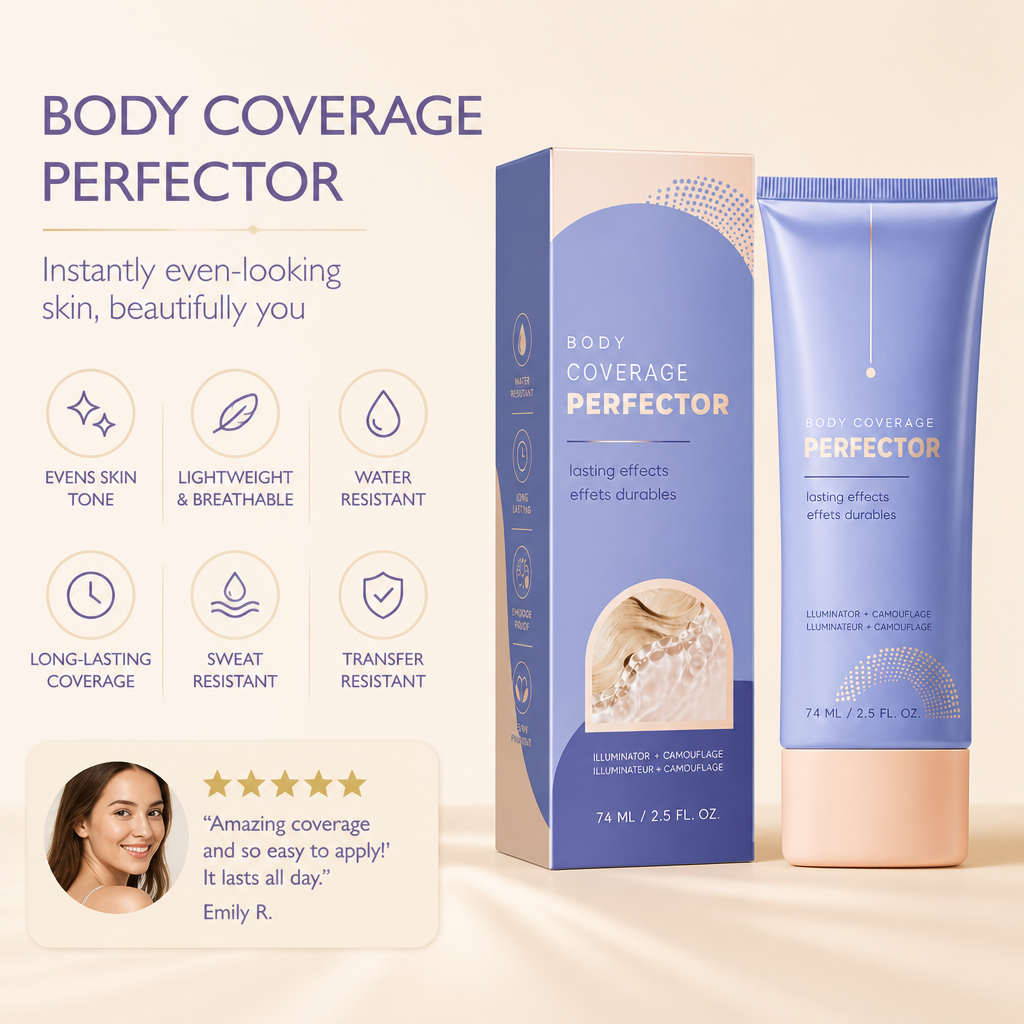 Body Covering Foundation Cream – Lightweight Formula For Even-Looking Skin