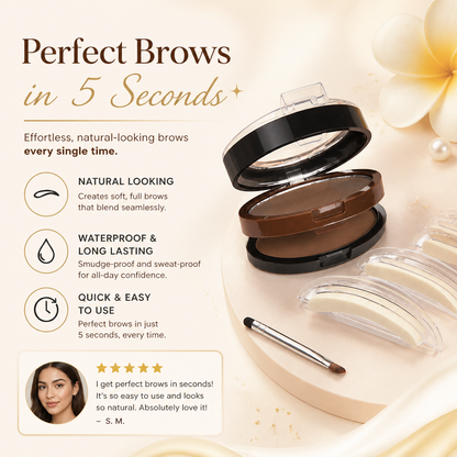 Natural Brows Stamp Kit - Perfect Brows in 5 Seconds